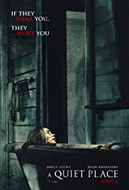 10/21/19 – OCTOBER HORROR MOVIE PICK #21 – A Quiet Place.