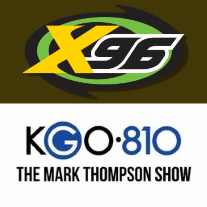My Latest Radio Spots – X96 and KGO810. All In One Place.