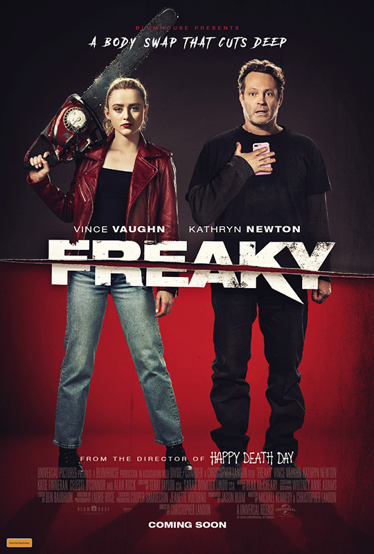 10/13/21 – OCTOBER HORROR MOVIE PICK #13 – Freaky (2020).