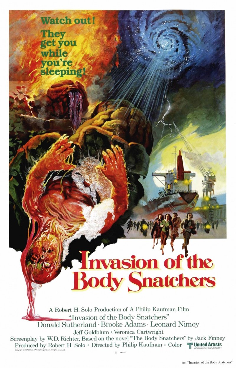 10/31/21 – OCTOBER HORROR MOVIE PICK #31 – Invasion of the Body Snatchers (1978).