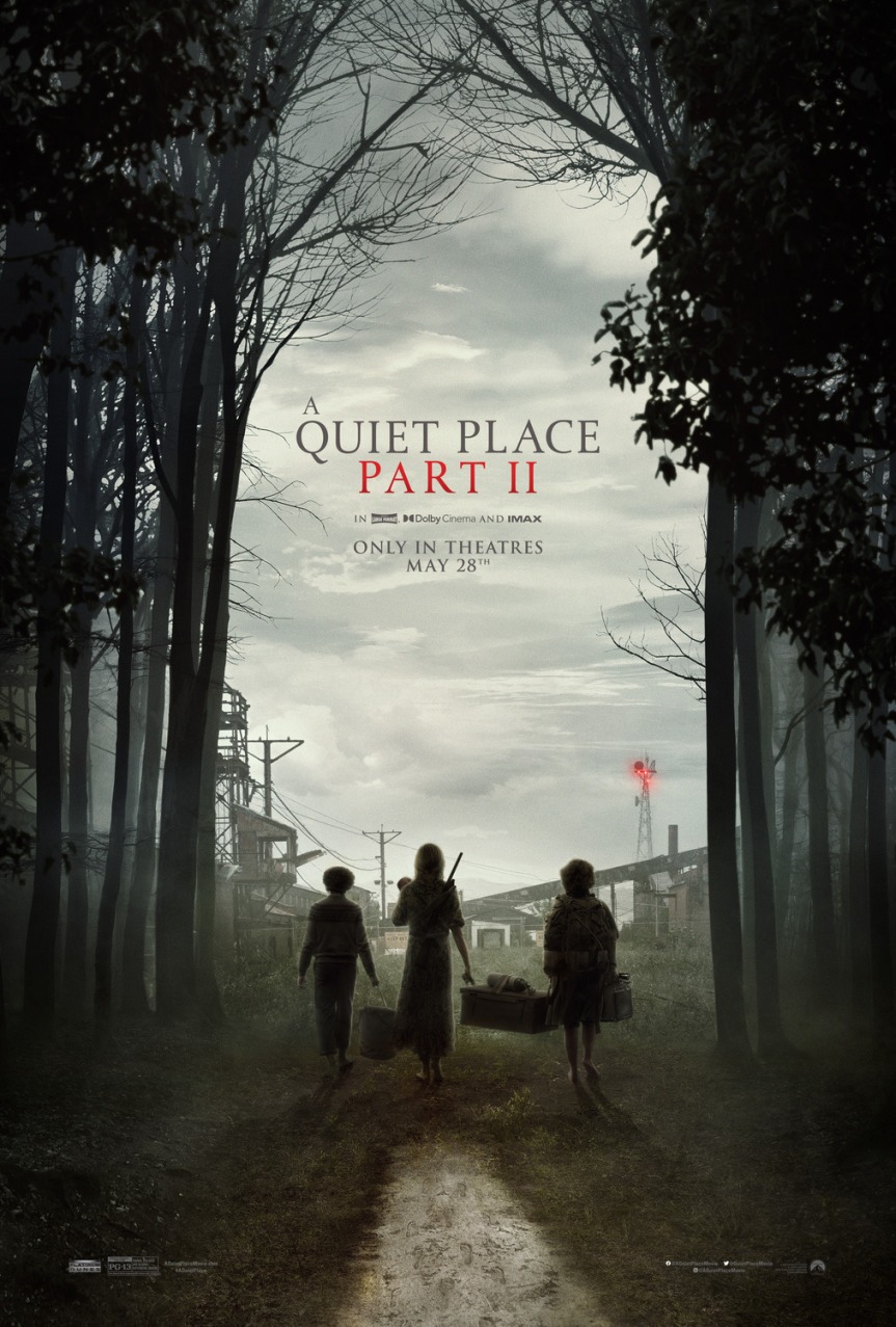 10/24/21 – OCTOBER HORROR MOVIE PICK #24 – A Quiet Place Part II.