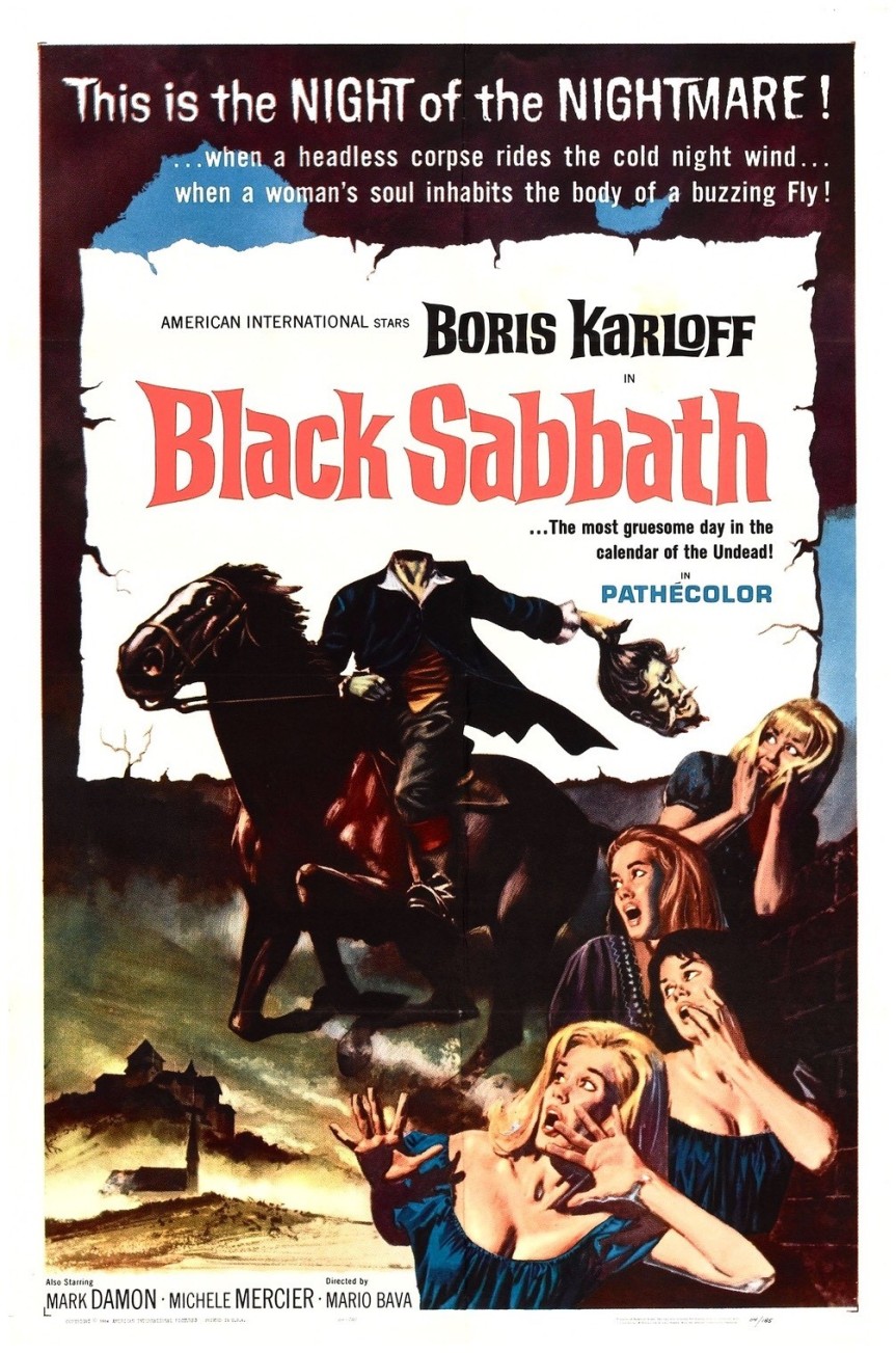 10/9/22 – OCTOBER HORROR MOVIE PICK #9 – Black Sabbath (1963).