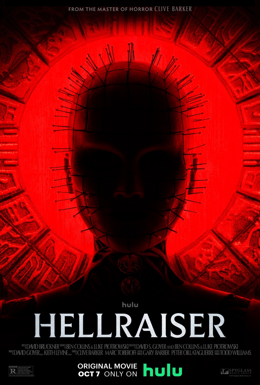 10/12/22 – OCTOBER HORROR MOVIE PICK #12 – Hellraiser (2022).