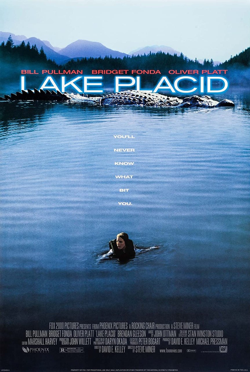 10/8/22 – OCTOBER HORROR MOVIE PICK #8 – Lake Placid.