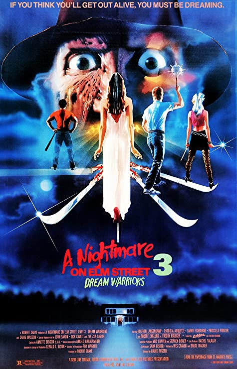 10/21/22 – OCTOBER HORROR MOVIE PICK #21 – Nightmare on Elm Street 3: Dream Warriors