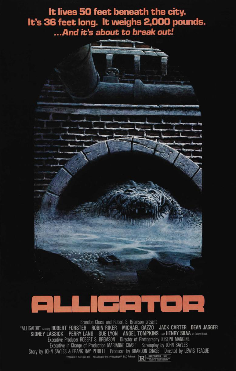 10/22/23 – OCTOBER HORROR MOVIE PICK #22 – Alligator (1980)