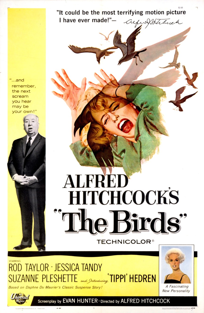 10/14/23 – OCTOBER HORROR MOVIE PICK #14 – The Birds (1963)